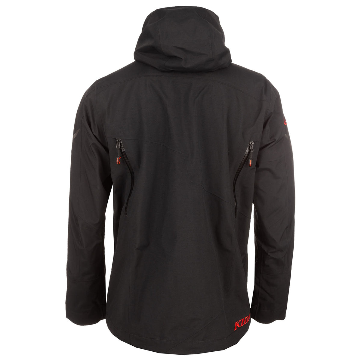 Storm Jacket - Black - Fiery Red