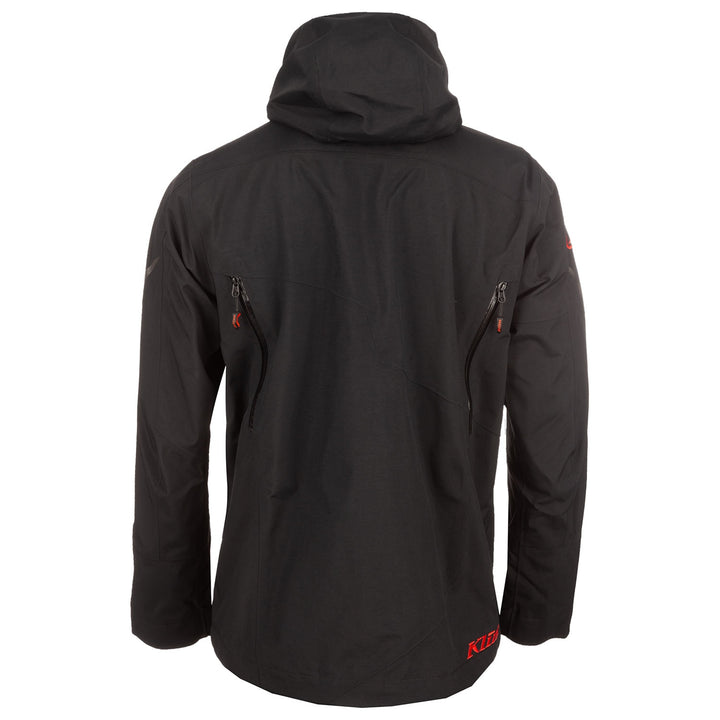 Storm Jacket - Black - Fiery Red