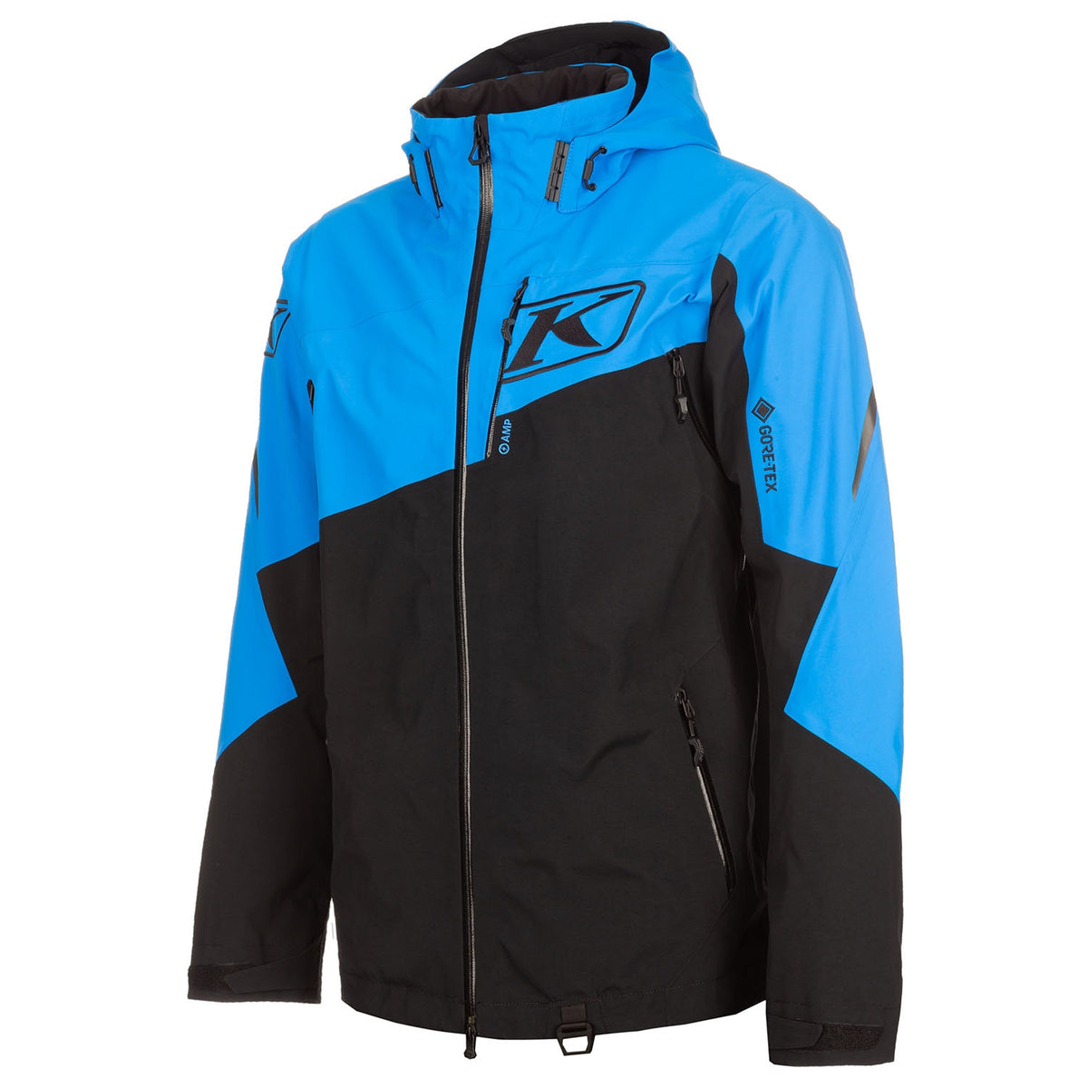 Storm Jacket - Electric Blue Lemonade - Black
