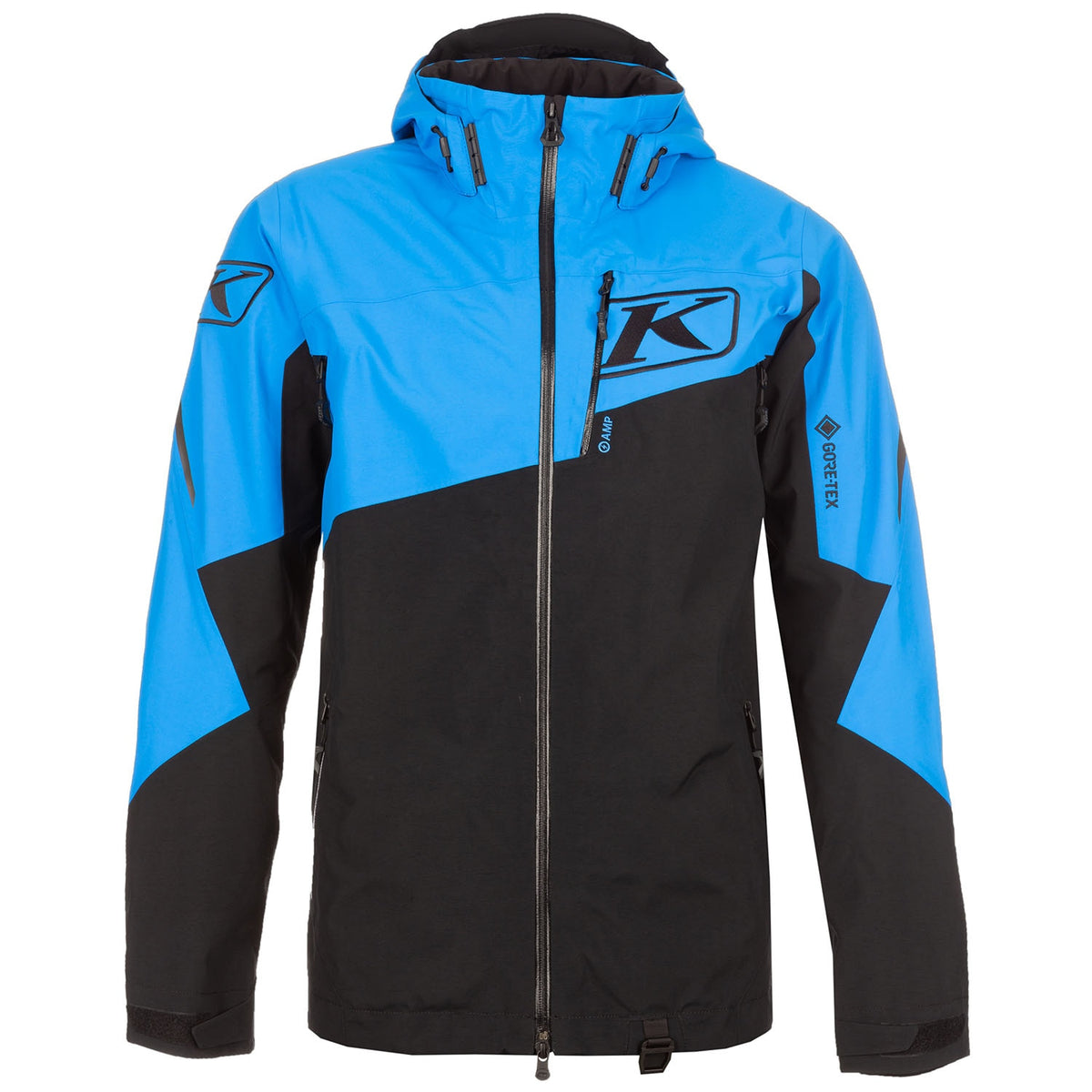 Storm Jacket - Electric Blue Lemonade - Black