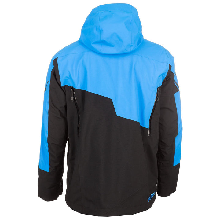 Storm Jacket - Electric Blue Lemonade - Black