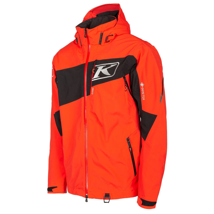 Storm Jacket - Fiery Red - Black