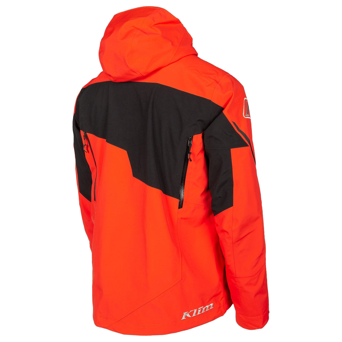 Storm Jacket - Fiery Red - Black