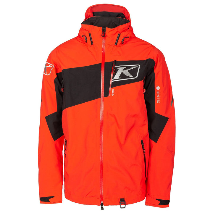Storm Jacket - Fiery Red - Black