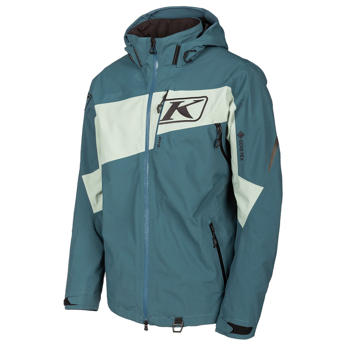 Storm Jacket - Petrol - Slate Gray