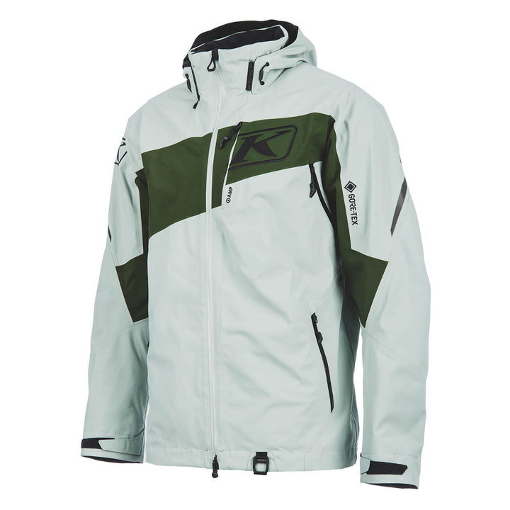 Storm Jacket - Slate Gray - Kombu Green