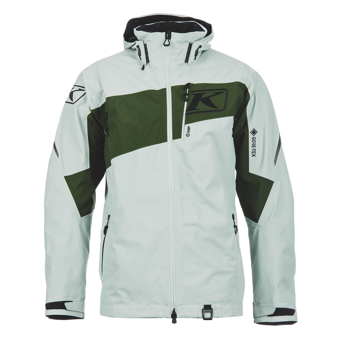 Storm Jacket - Slate Gray - Kombu Green