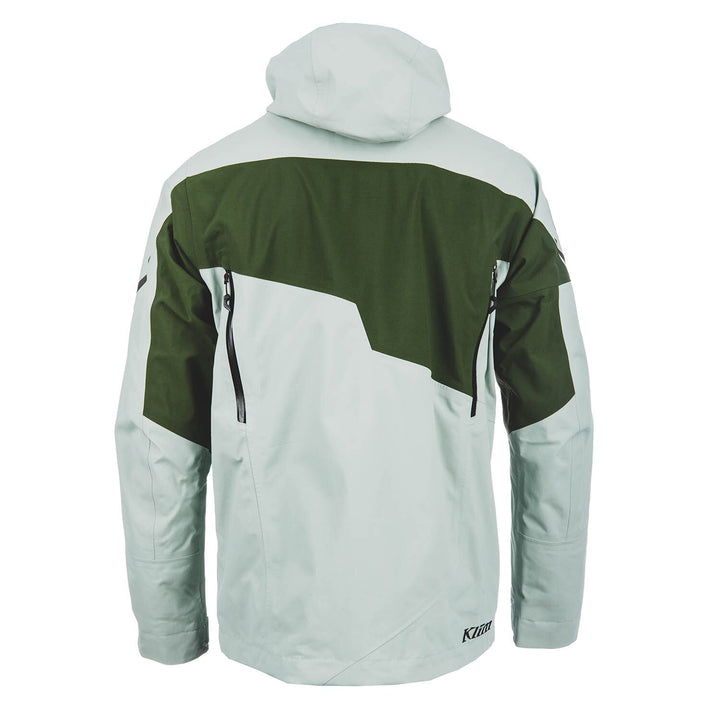 Storm Jacket - Slate Gray - Kombu Green