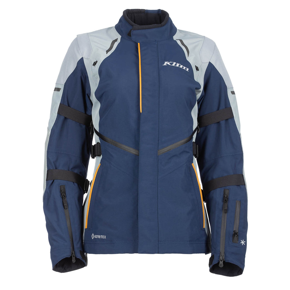 Klim Women's Altitude Jacket - Dress Blues - Golden Brown