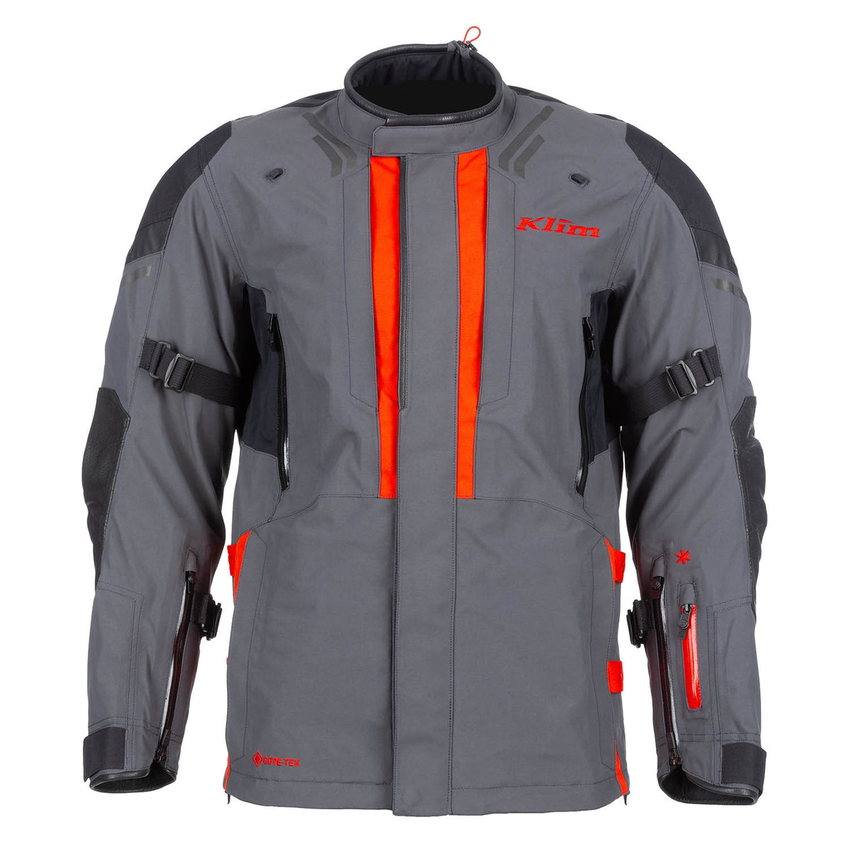 Klim Latitude Jacket - Asphalt - Redrock