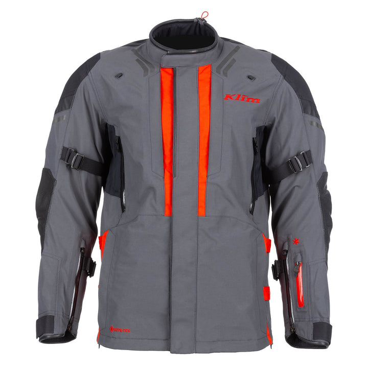 Klim Latitude Jacket - Asphalt - Redrock