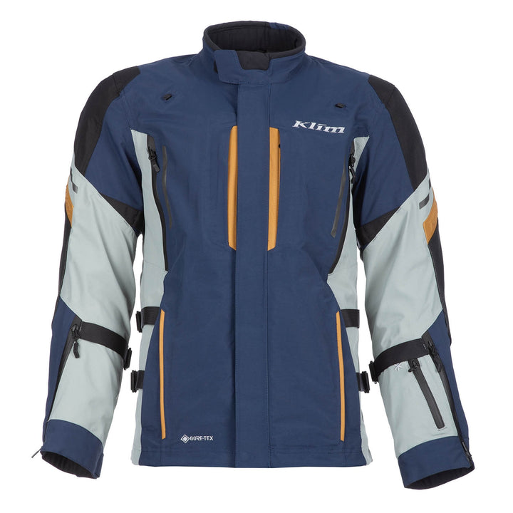 Klim Latitude Jacket - Dress Blues - Golden Brown
