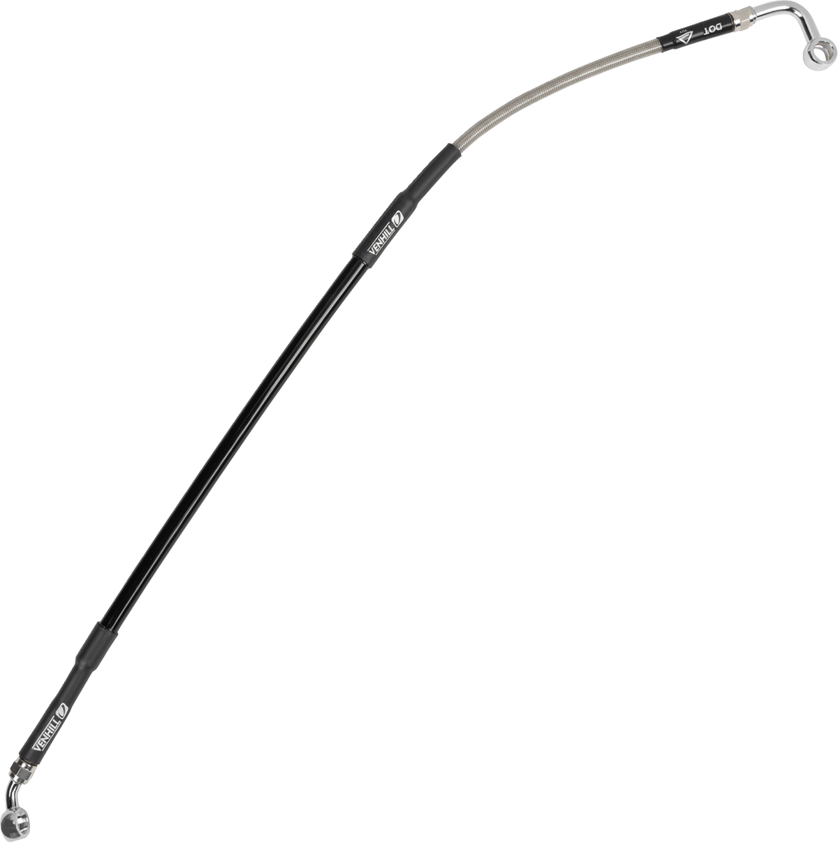 MOOSE OFFROAD K02-2-038/P Stainless Steel Brake Line