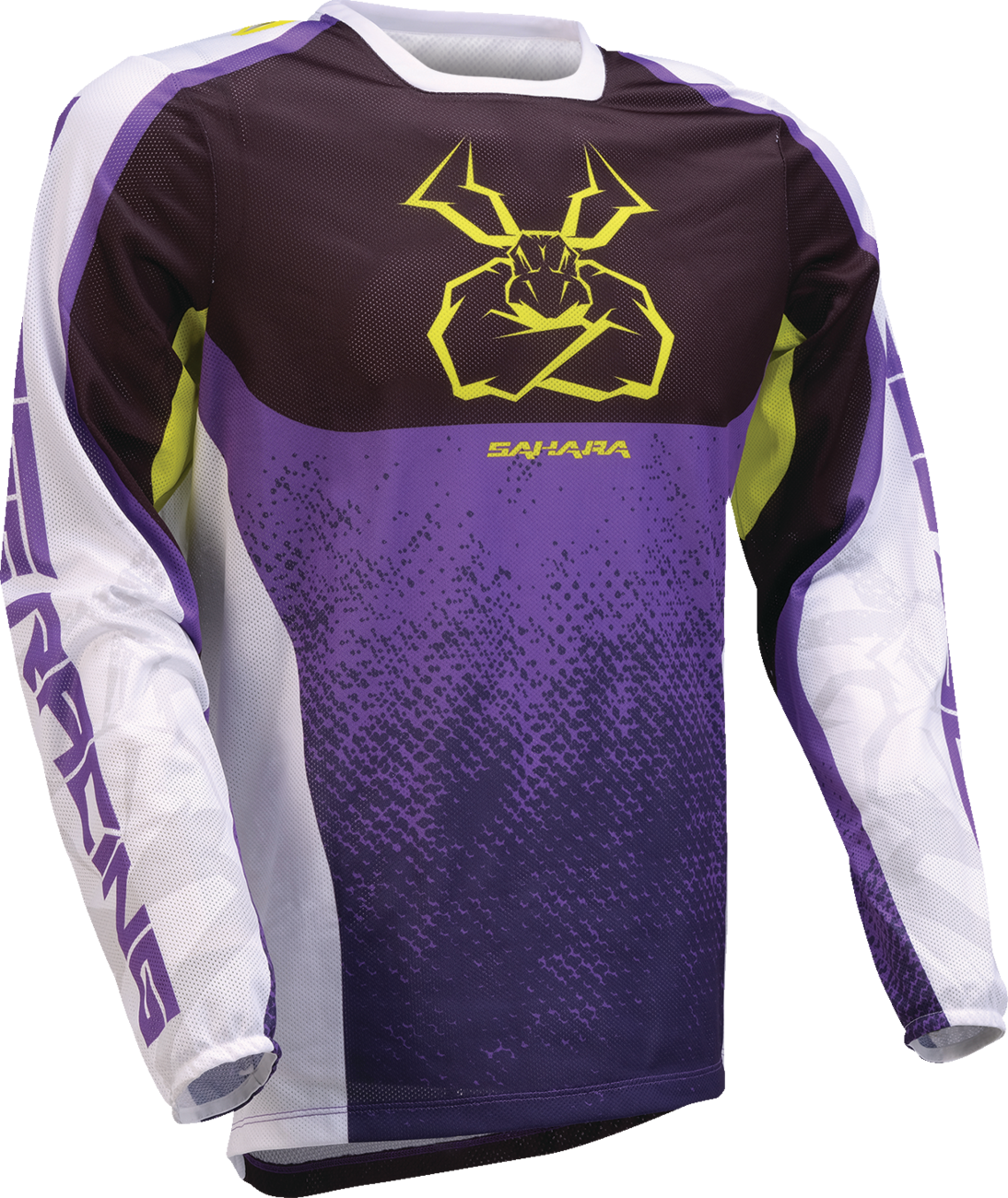 Moose Racing Sahara Jersey - Purple/Hi-Viz