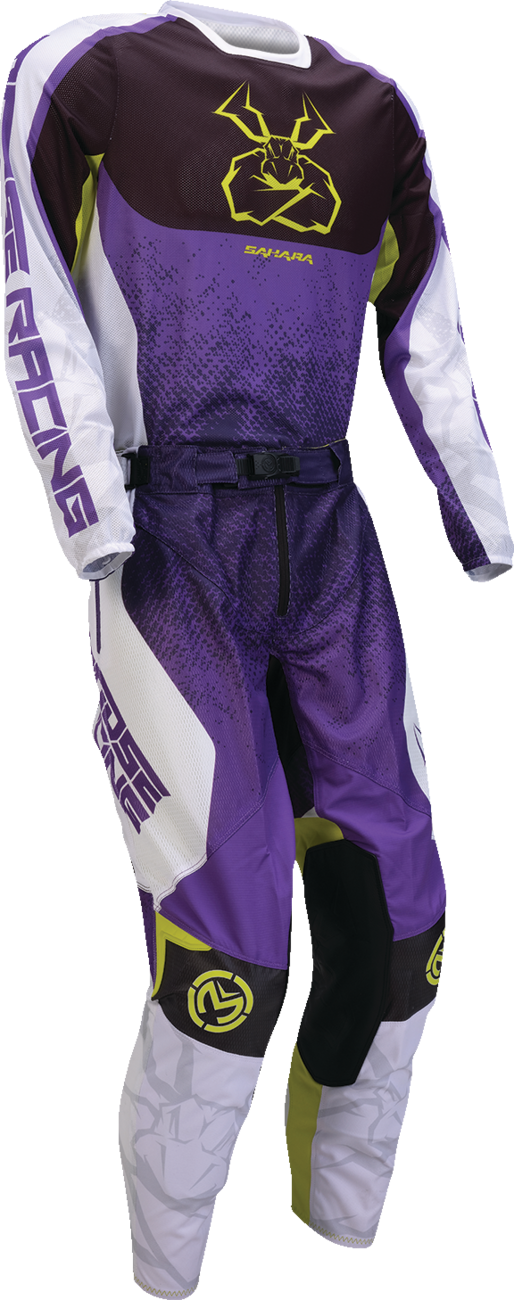 Moose Racing Sahara Jersey - Purple/Hi-Viz