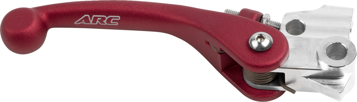 ARC BR-122-R Forged Adjustable Brake Lever, Red