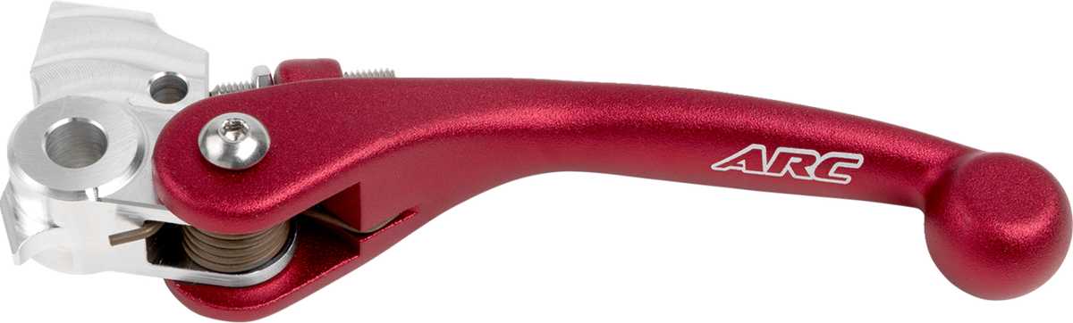 ARC CL-S621-R Forged Shorty Clutch Lever, Red