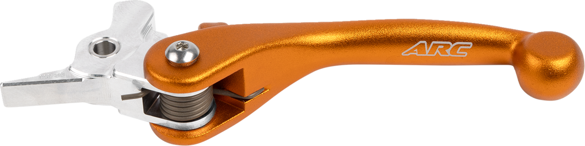 ARC Forged Shorty Clutch Lever, Orange, Part Number CL-S350-O