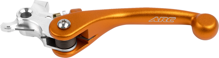 ARC CL-S203-O Forged Shorty Clutch Lever, Orange
