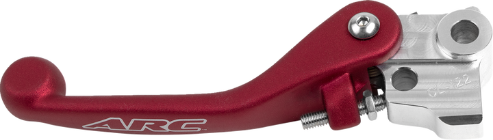 ARC CL-S122-R Forged Shorty Clutch Lever, Red
