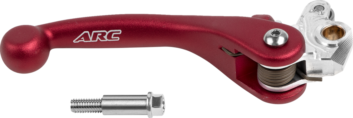 ARC BR-501-R Forged Adjustable Brake Lever, Red
