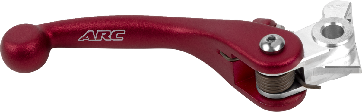 ARC BR-601-R Forged Adjustable Brake Lever, Red
