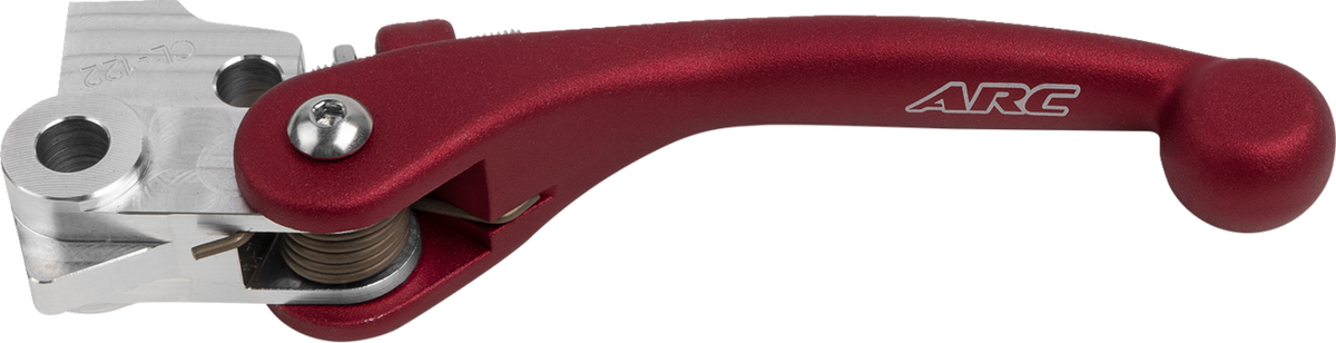 ARC CL-S122-R Forged Shorty Clutch Lever, Red
