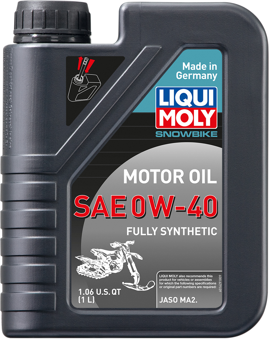 Liqui Moly Snowbike Synthetic 47 Engine Oil - 0W-40 - 1L