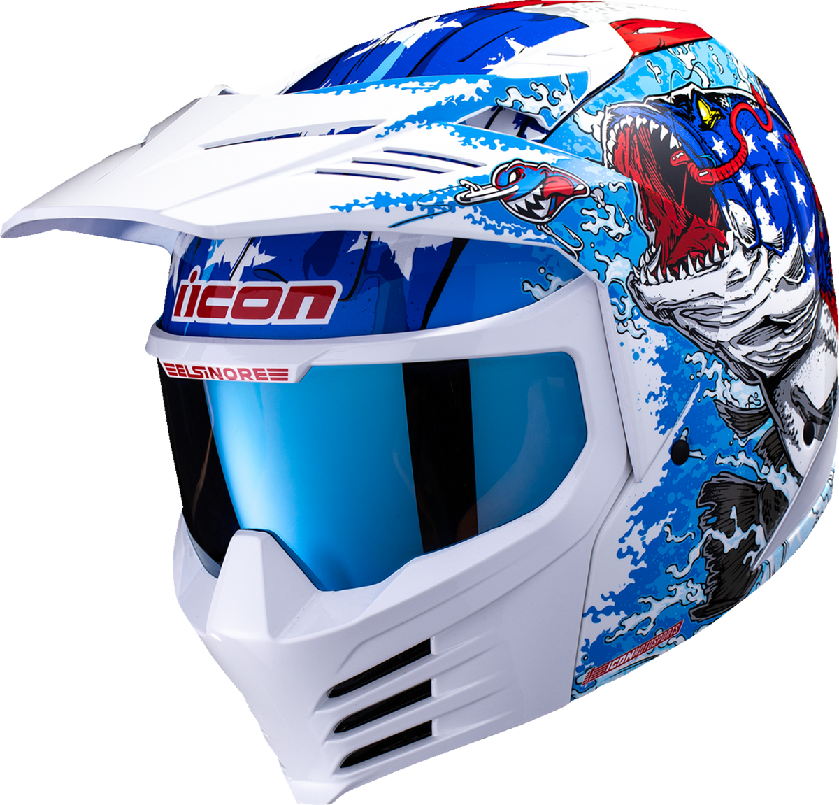 Icon Elsinore™ Helmet - American Basstard