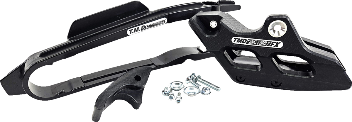 T.M. DESIGNWORKS Black Chain Guide and Slider Kit FXK-BT2-BK for Beta