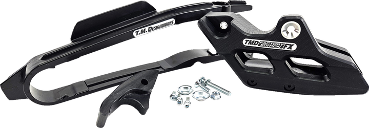 T.M. DESIGNWORKS Black Chain Guide and Slider Kit FXK-BT2-BK for Beta