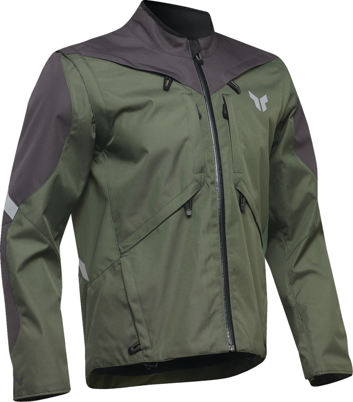 Thor Terrain Jacket - Army/Charcoal