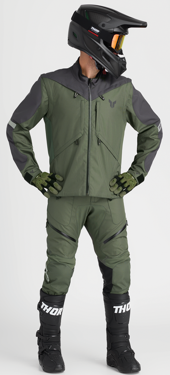 Thor Terrain Jacket - Army/Charcoal