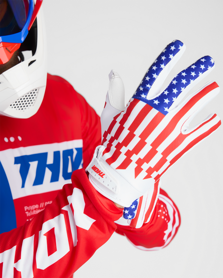 Thor Launchmode Gloves - Patriot