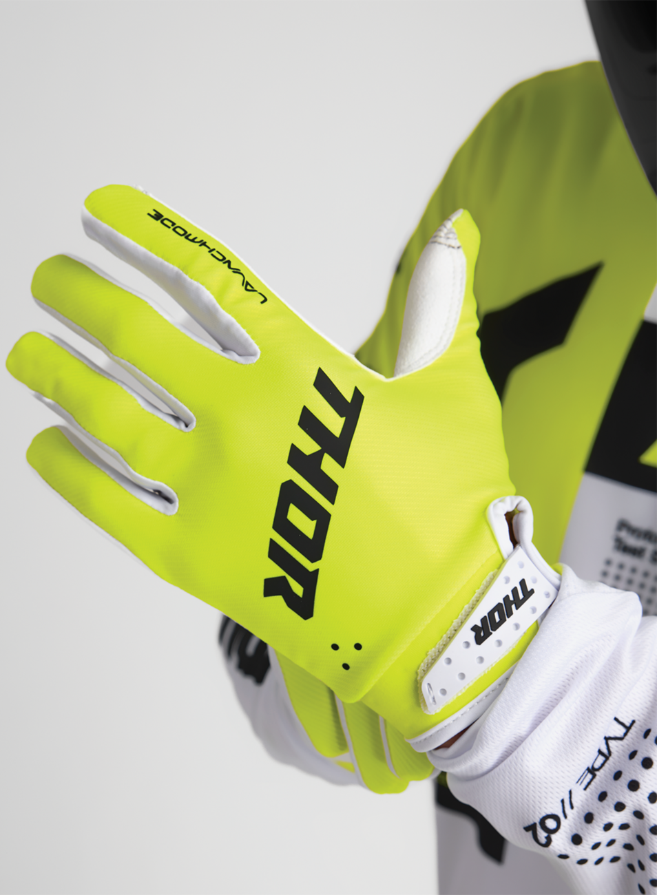 Thor Launchmode Gloves - Acid