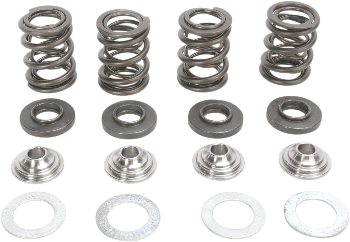 Kibblewhite 96-96000 Valve Spring Kit for 0.435-Inch Lift, Lightweight High-Lift Racing