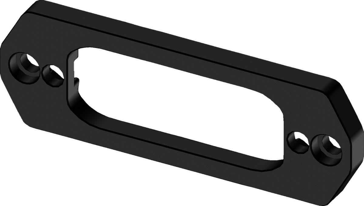 KFI PRODUCTS Fairlead Adapter - Centered - 1/2" - Polaris Ranger 102160