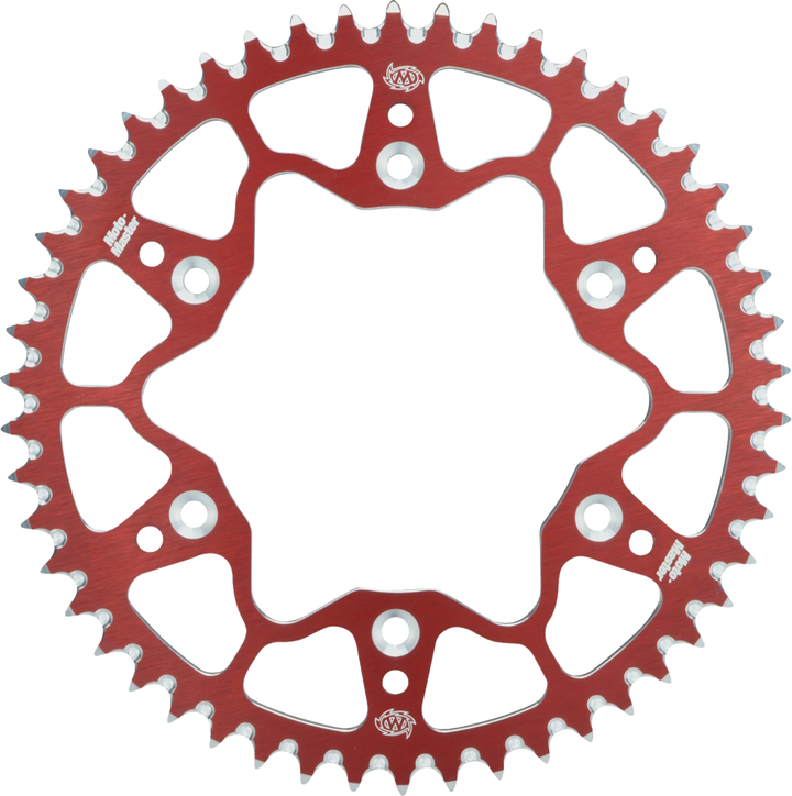 MOTO-MASTER 7075 Aluminum Rear Sprocket 50-Tooth Red for Honda - Part 620032350