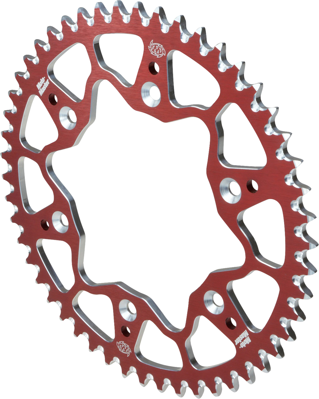 MOTO-MASTER 620032348 7075-T6 Aluminum Rear Sprocket, 48-Tooth, Red for Honda