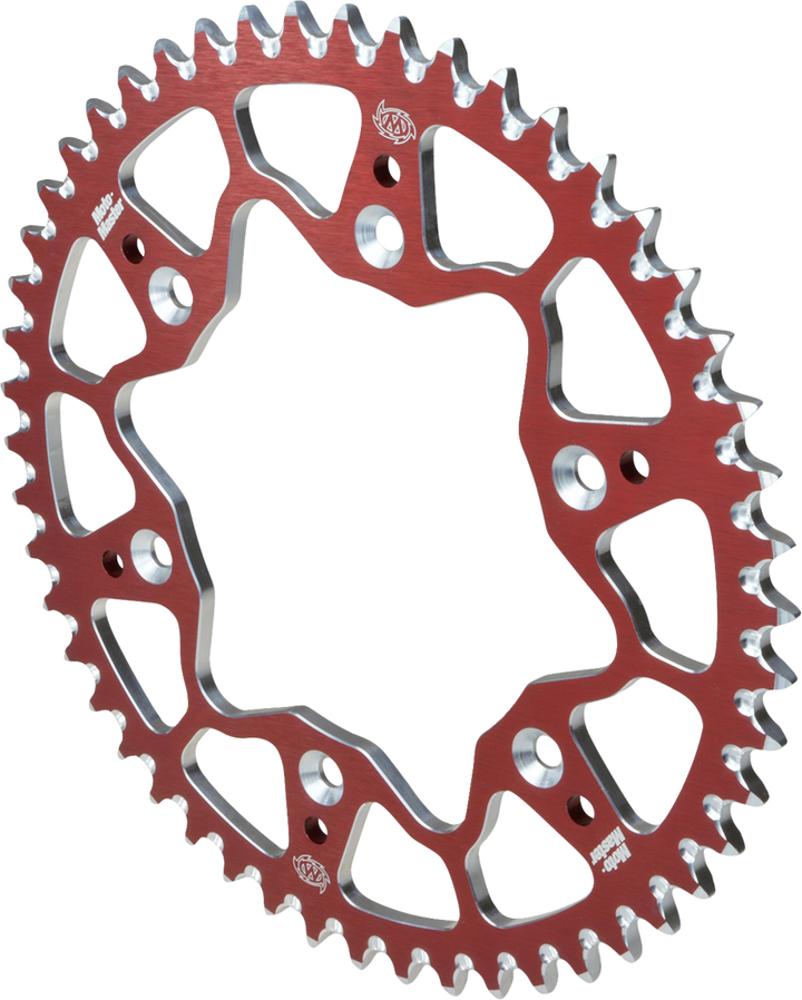 MOTO-MASTER 620032348 7075-T6 Aluminum Rear Sprocket, 48-Tooth, Red for Honda