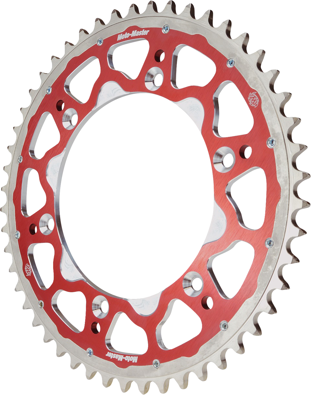 MOTO-MASTER Fusion Series Dual Ring Rear Sprocket 48-Tooth Red for Honda - 620033348