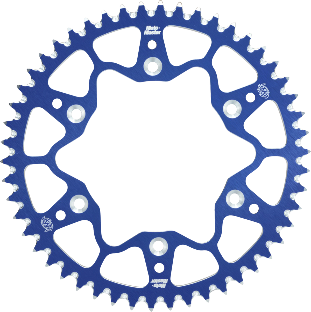 MOTO-MASTER 620082452 7075-T6 Aluminum Rear Sprocket, 52-Tooth, Blue