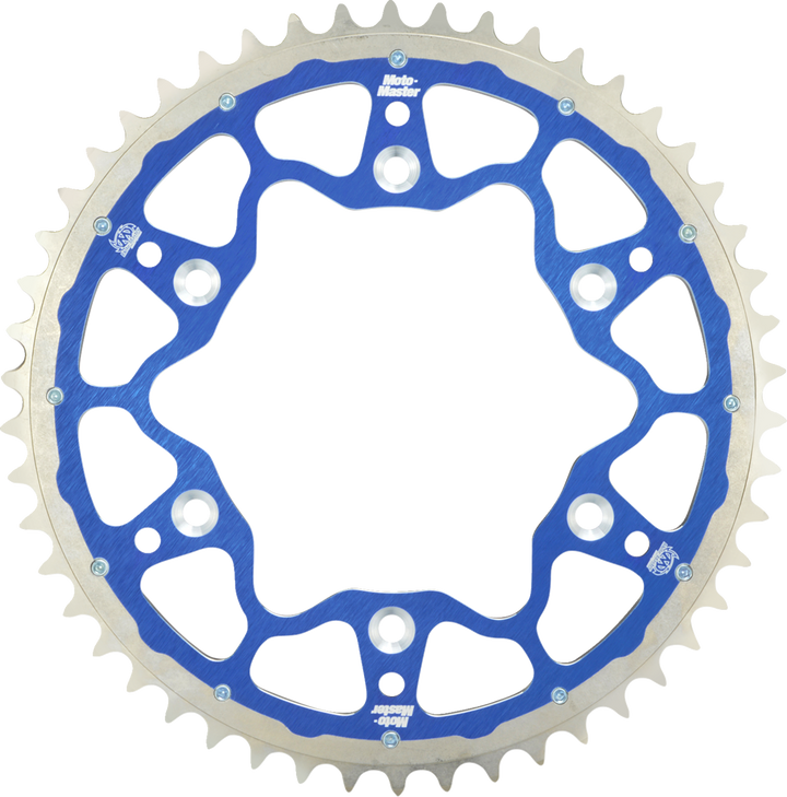 MOTO-MASTER Fusion Series Dual Ring Rear Sprocket, 48-Tooth Blue, GasGas/Husqvarna/KTM, Part 620083448