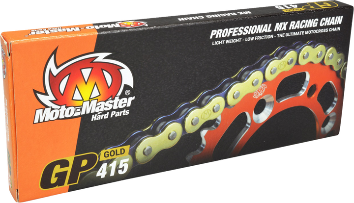 MOTO-MASTER GP 415 Gold Drive Chain, 134 Links, Part Number 641502
