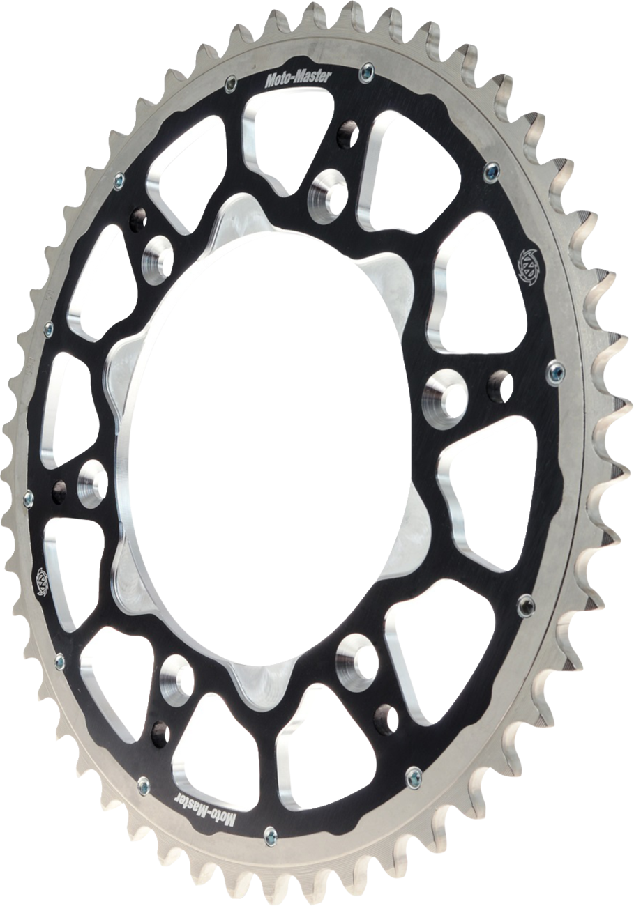 MOTO-MASTER Fusion Series Dual Ring Rear Sprocket, 48 Tooth, Black, Honda – Part 620023248