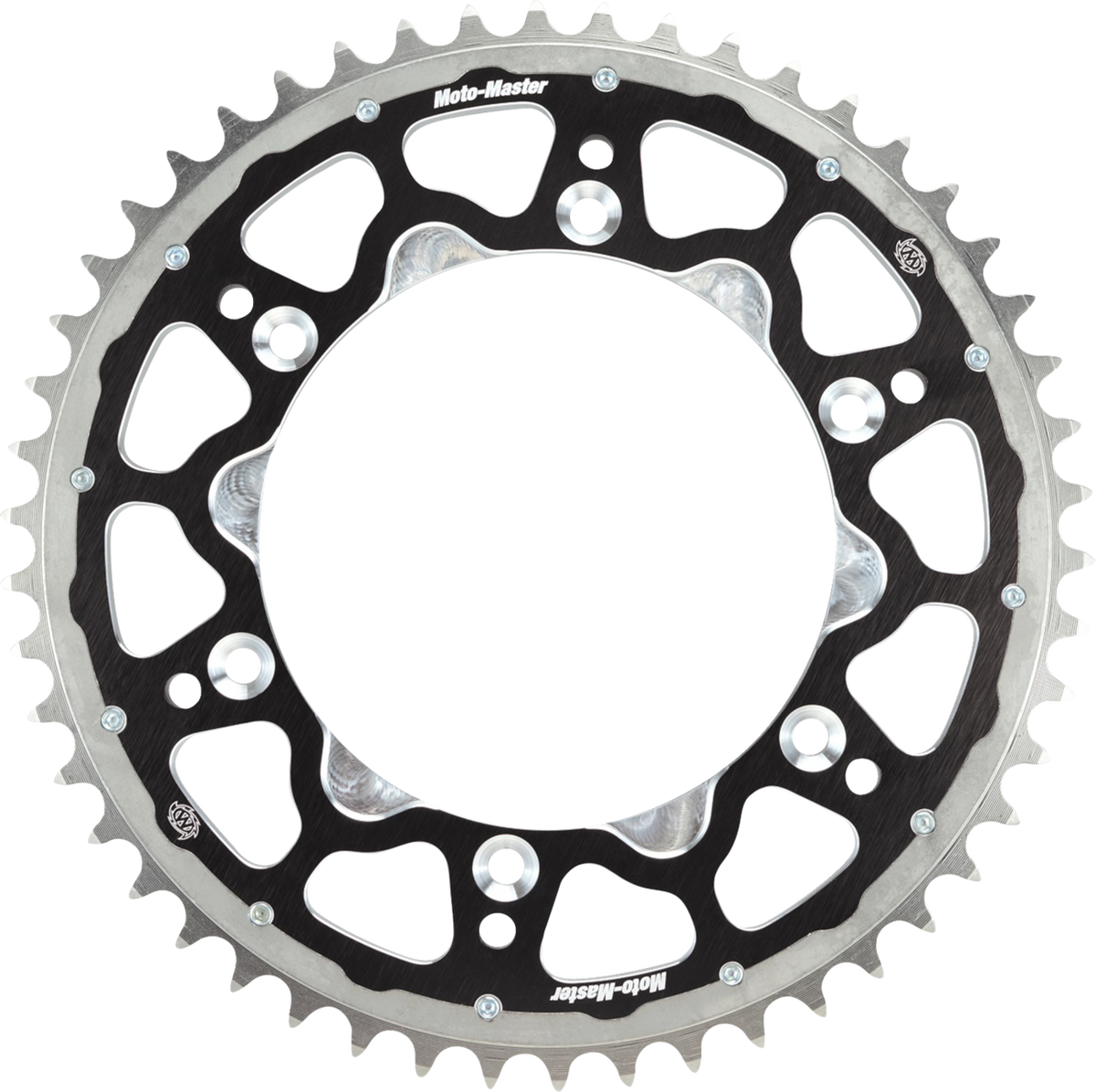MOTO-MASTER Fusion Series 52-Tooth Dual Ring Rear Sprocket, Black, Honda - Part 620023252