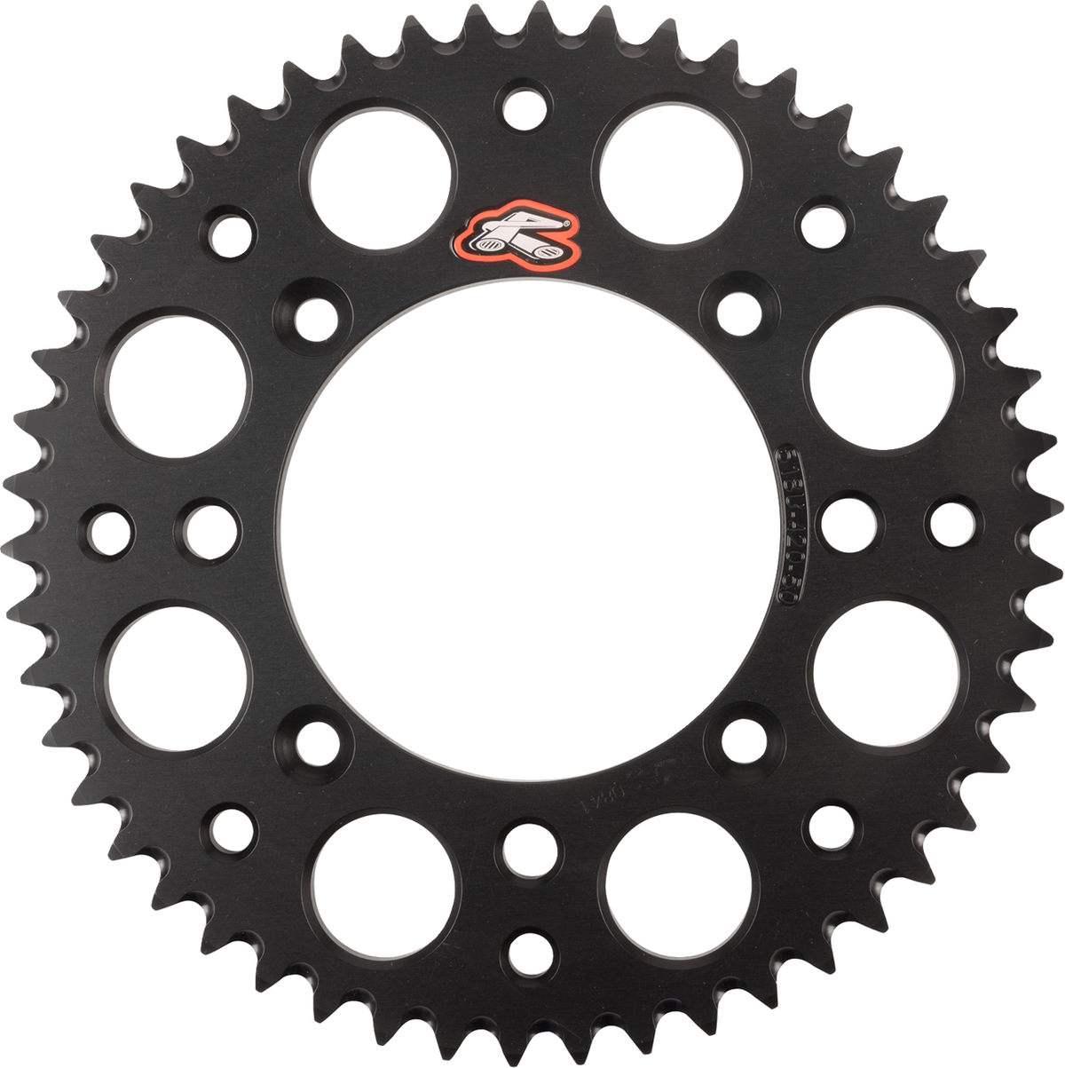 Renthal 518U-420-50GPBK Ultralight Aluminum Rear Sprocket, 50-Tooth Black