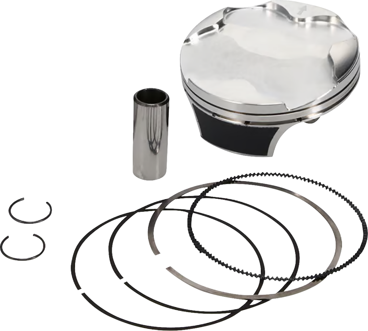 Wiseco RE831M07800 High-Compression Piston Kit for Kawasaki KX250/X, 97.00 mm