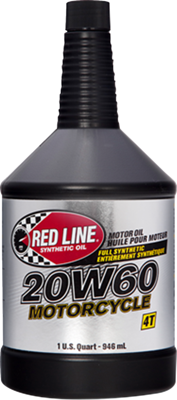 Red Line Motorcycle Oil - 20W60 - 1 US quart