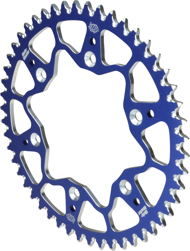 MOTO-MASTER 7075-T6 Aluminum Rear Sprocket 47-Tooth Blue for Yamaha YZ 65 – Part 620332447